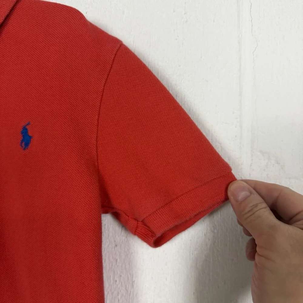 Polo Ralph Lauren Boys Polo Shirt Red Size 4T Pony Logo Preppy Classic Heritage